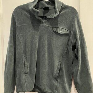 32 degrees green shaggy super soft pullover size small